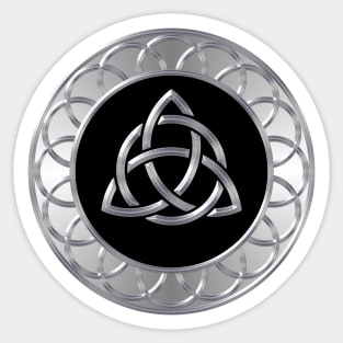 Triquetra Medallion Sticker